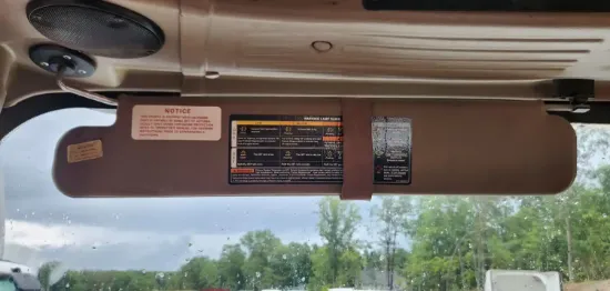Picture of (Used) 2016 International 9900I, SUN VISOR