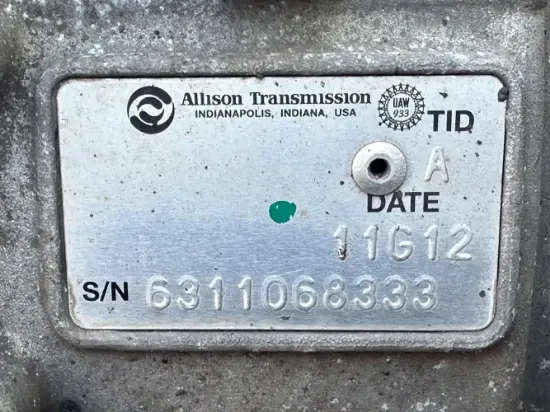 Picture of (Used) 2011 Allison (AT), TRANSMISSION ASSEMBLY