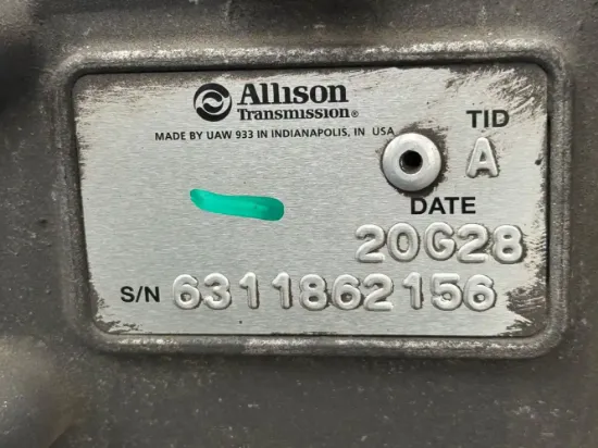 Picture of (Used) 2020 Allison (AT), TRANSMISSION ASSEMBLY