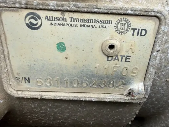 Picture of (Used) 2011 Allison (AT), TRANSMISSION ASSEMBLY