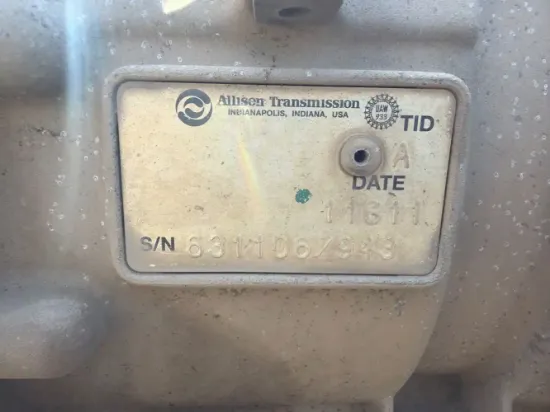 Picture of (Used) 2010 Allison (AT), TRANSMISSION ASSEMBLY- 