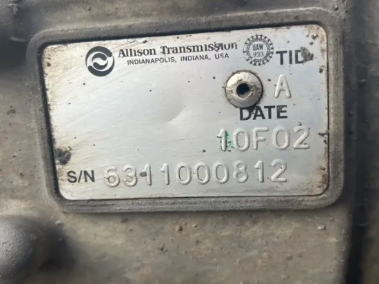Picture of (Used) 2009 Allison (AT), TRANSMISSION ASSEMBLY